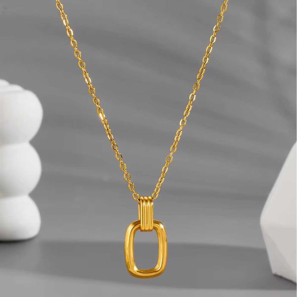 Aura Necklace - stainless steel
